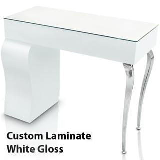 Camellia Single Nail Table - Elegant Wooden Side Table for Living Room, Bedroom, or Office - Perfect for Coffee, Books, and Decor