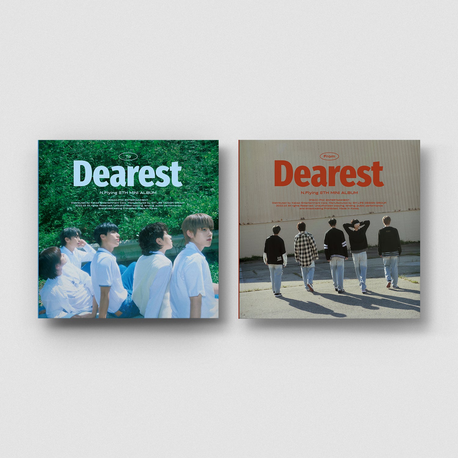 N.FLYING 8TH MINI ALBUM 'DEAREST' - K-Pop Music CD with Photobook & Poster - Perfect for K-Pop Fans, Collectors and Gift Giving