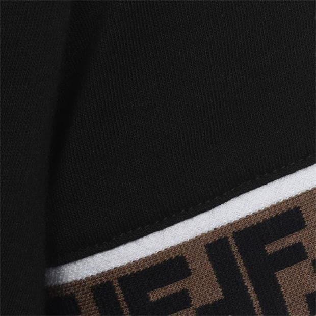 Fendi Kids FF Tape T-Shirt for Boys & Girls - Trendy Cotton Tee for Casual Wear & School Outfits