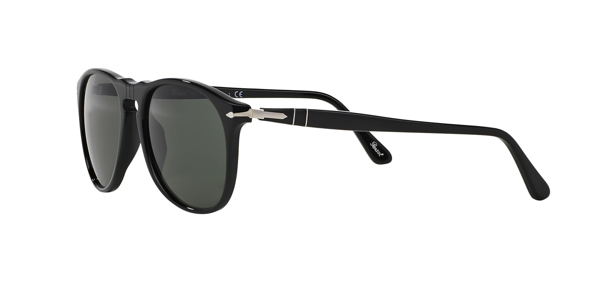 Persol PO9649S Aviator Sunglasses for Men & Women - Classic Polarized Pilot Shades for Driving, Travel & Outdoor Activities