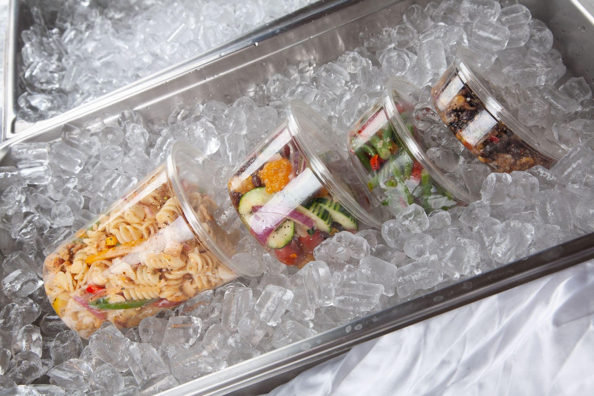 ECO-Friendly 32oz Clear Round Compostable Deli Containers - Case of 500 | PLA Plant-Based Biodegradable Food Storage | Perfect for Meal Prep, Takeout & Catering | Lids Sold Separately | Sustainable Restaurant & Home Kitchen Supplies