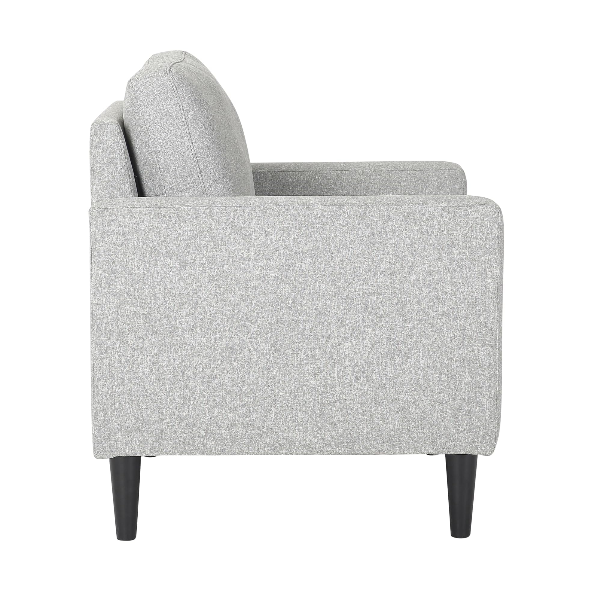 LumiSource Wendy Fabric Arm Chair - Modern Accent Chair for Living Room & Bedroom, Comfortable Upholstered Lounge Chair for Reading, Relaxing, or Home Office Use
