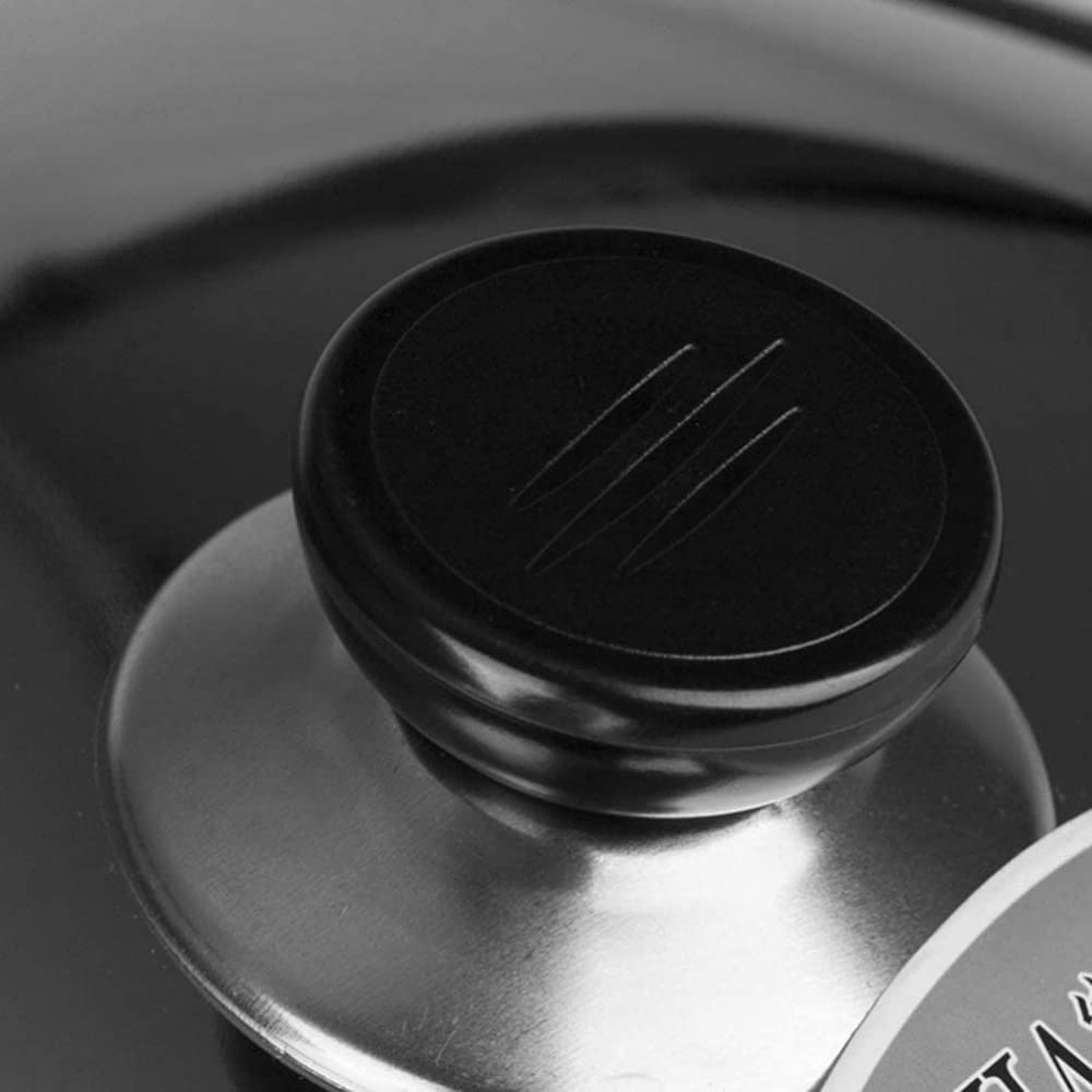 Stainless Steel Cooking Pan Lid - 32cm Replacement Pot Cover with Round Knob Handle for Skillet, Wok & Cookware | Heat-Resistant & Anti-Scald Design | Perfect for Stovetop Cooking, Kitchen Use & Cookware Replacement