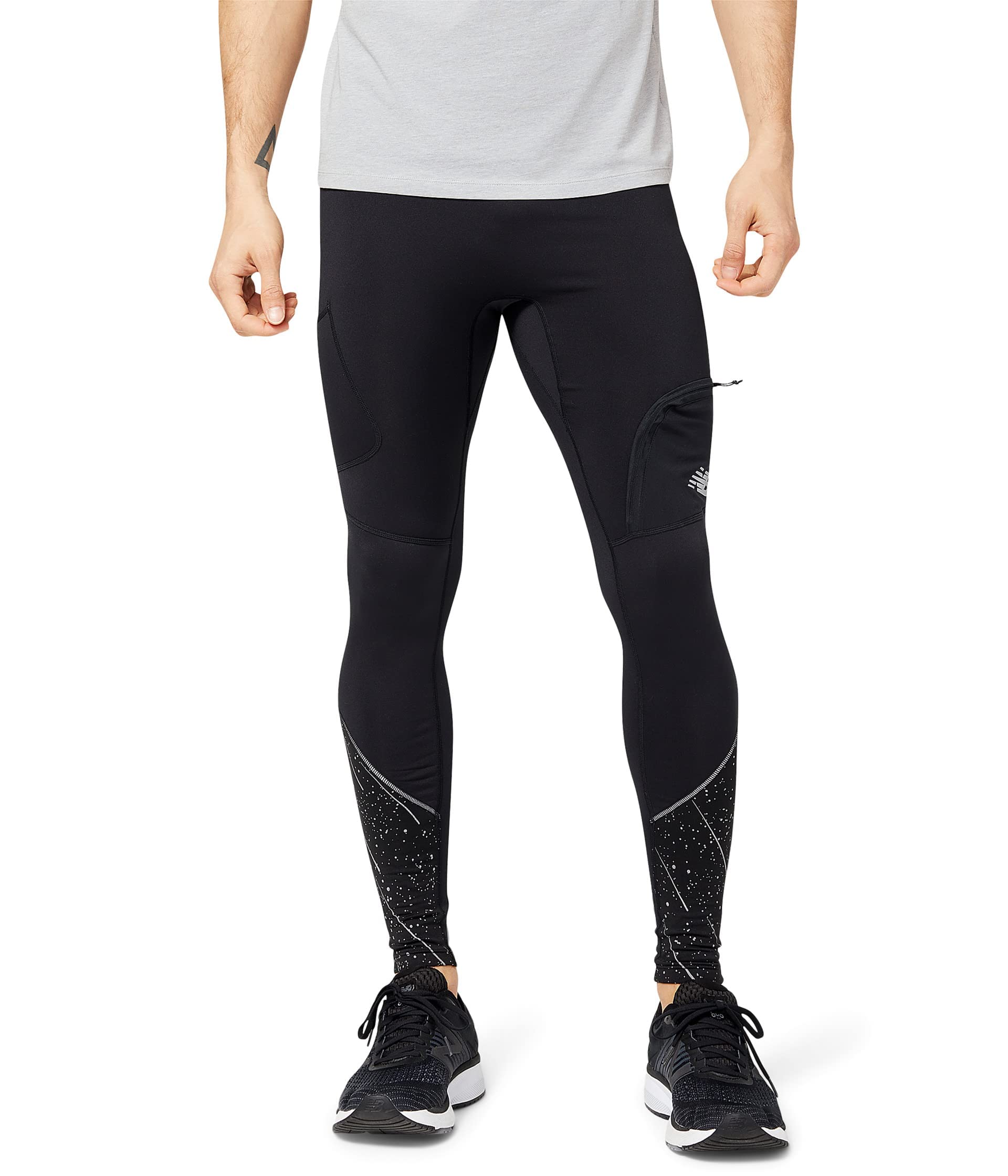 New Balance Men's Impact Run Heat Tight 22 - Performance Running Tights for Men with Moisture-Wicking & Compression - Ideal for Cold Weather Training, Gym Workouts and Marathon Running