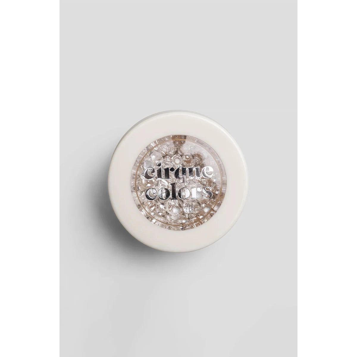 Cirque Colors Silver Coquille Charms for Nail Art - Perfect for DIY Manicures, Nail Salon Decor & Gift Giving