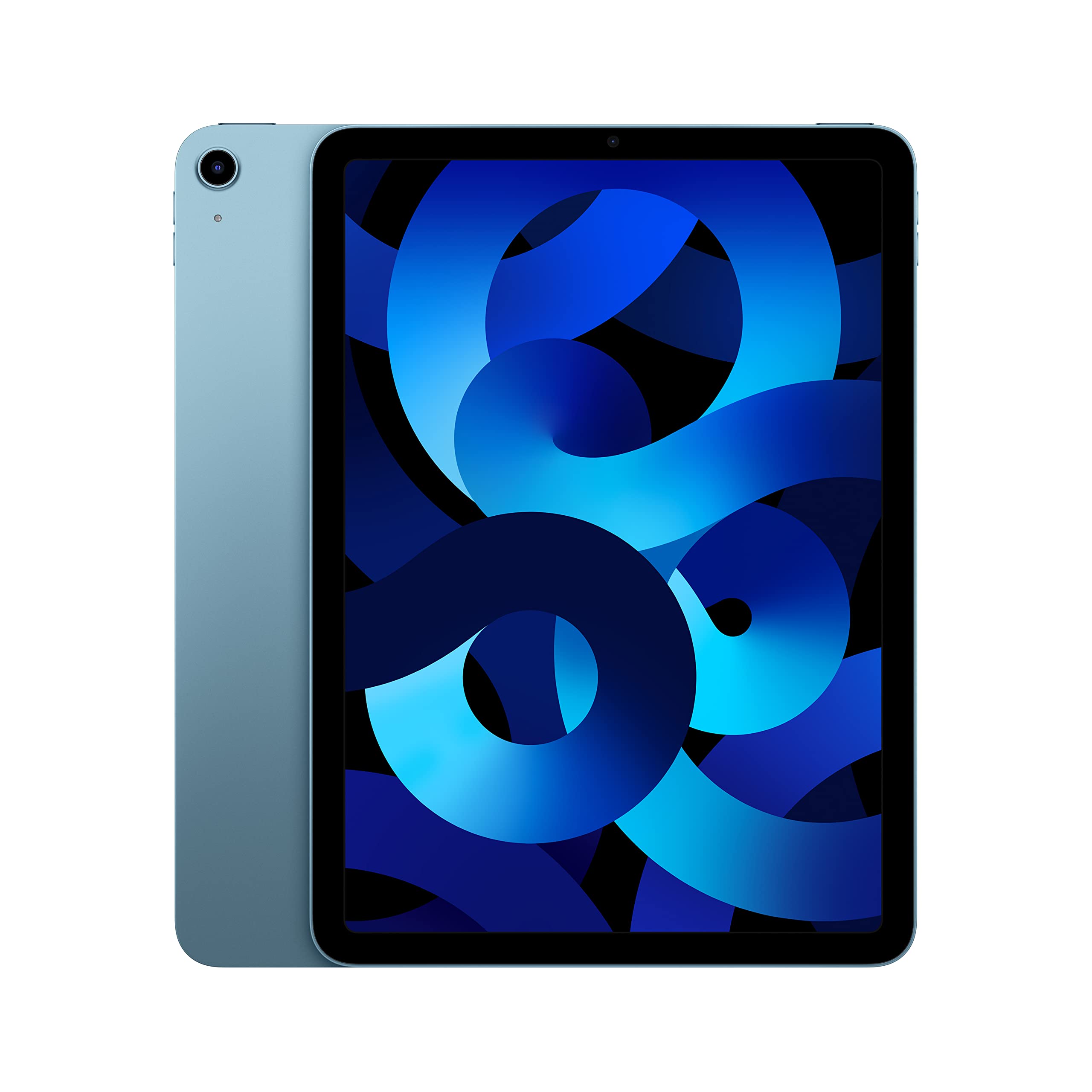 2022 Apple iPad Air 10.9-inch Wi-Fi 64GB - Blue (Renewed) | Portable Tablet for Work, Study & Entertainment | Slim Design, A14 Bionic Chip, Touch ID