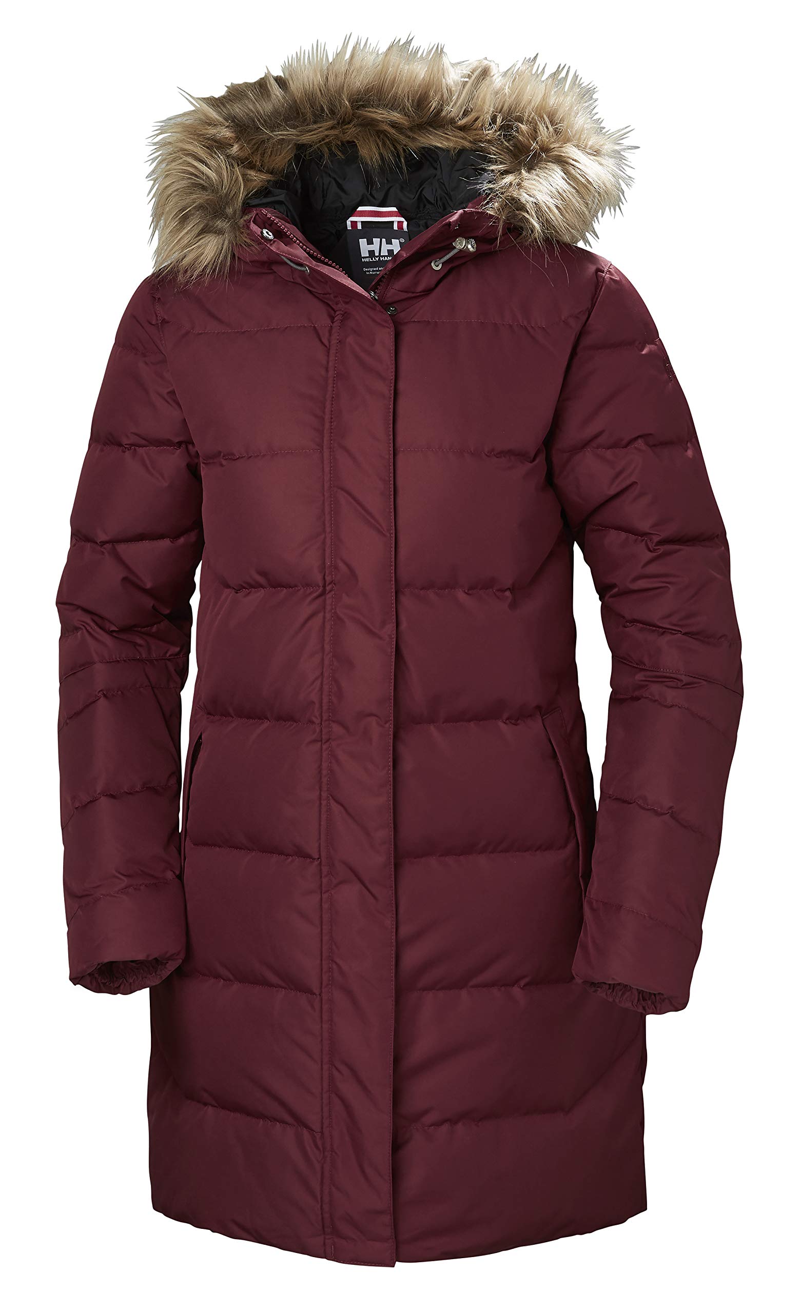 Helly Hansen Women's Aden Puffy Parka Jacket - Waterproof Winter Coat with Hood, Lightweight Insulated Jacket for Cold Weather - Perfect for Skiing, Snowboarding & Outdoor Adventures