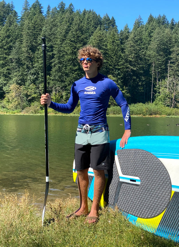 Rocky Lip Boardshorts - Men's Quick-Dry Swim Trunks for Surfing, Swimming & Beach - Lightweight & Comfortable for Summer Outdoor Activities