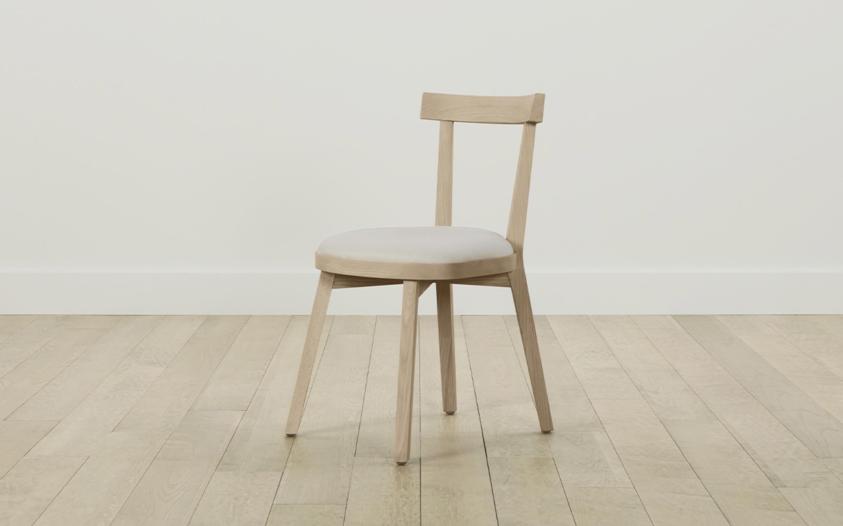 Allen Dining Chair - Performance Linen Weave Fabric Upholstered Seat - Modern Comfort for Kitchen, Dining Room & Office Use