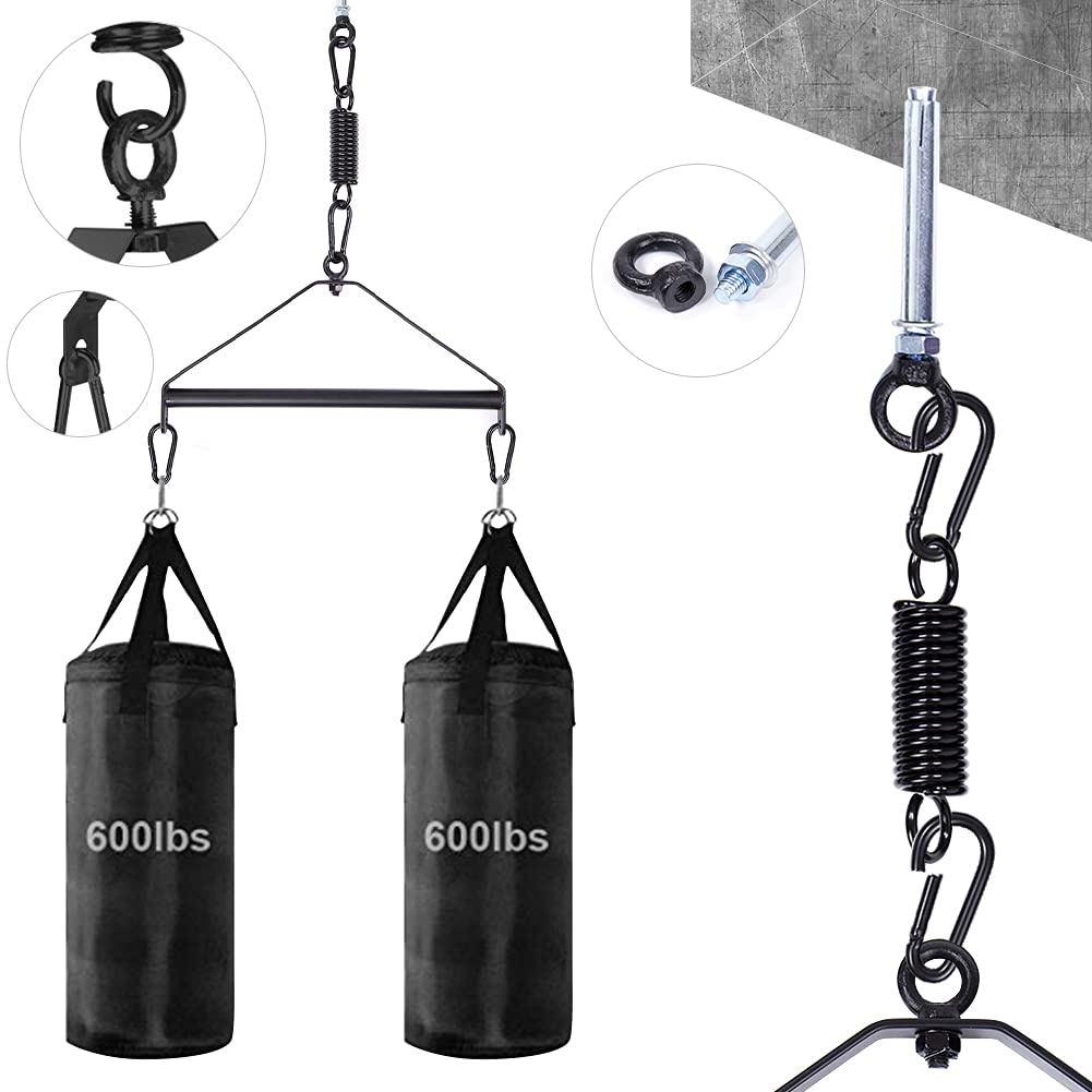 Premium BDSM Sex Swing for Couples - Heavy Duty Steel Triangle Frame, Adjustable Straps & 440lbs Capacity - Adult Bondage Restraint Toy for Spicy Bedroom Play (Red) - Perfect for Master/Slave Roleplay & Erotic Home Use