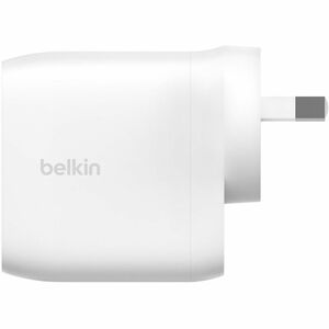 Belkin 60W Dual USB C PD Wall Charger with PPS - Fast Charging for iPhone (0-50% in 25 mins) - Perfect for Home, Office & Travel Charging Needs