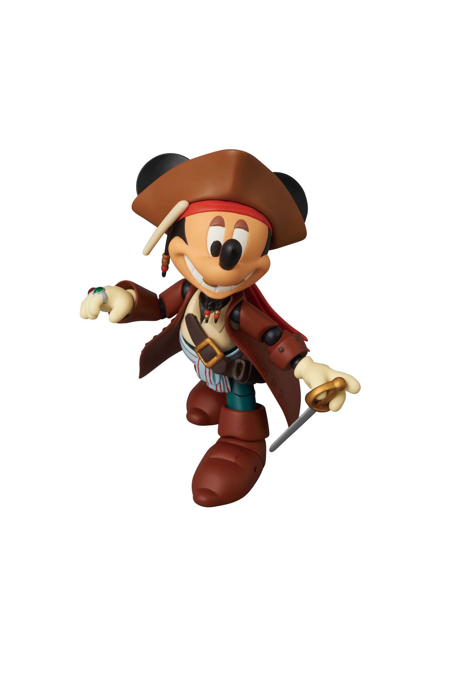 Medicom Mickey Mouse Jack Sparrow Action Figure for Collectors & Disney Fans