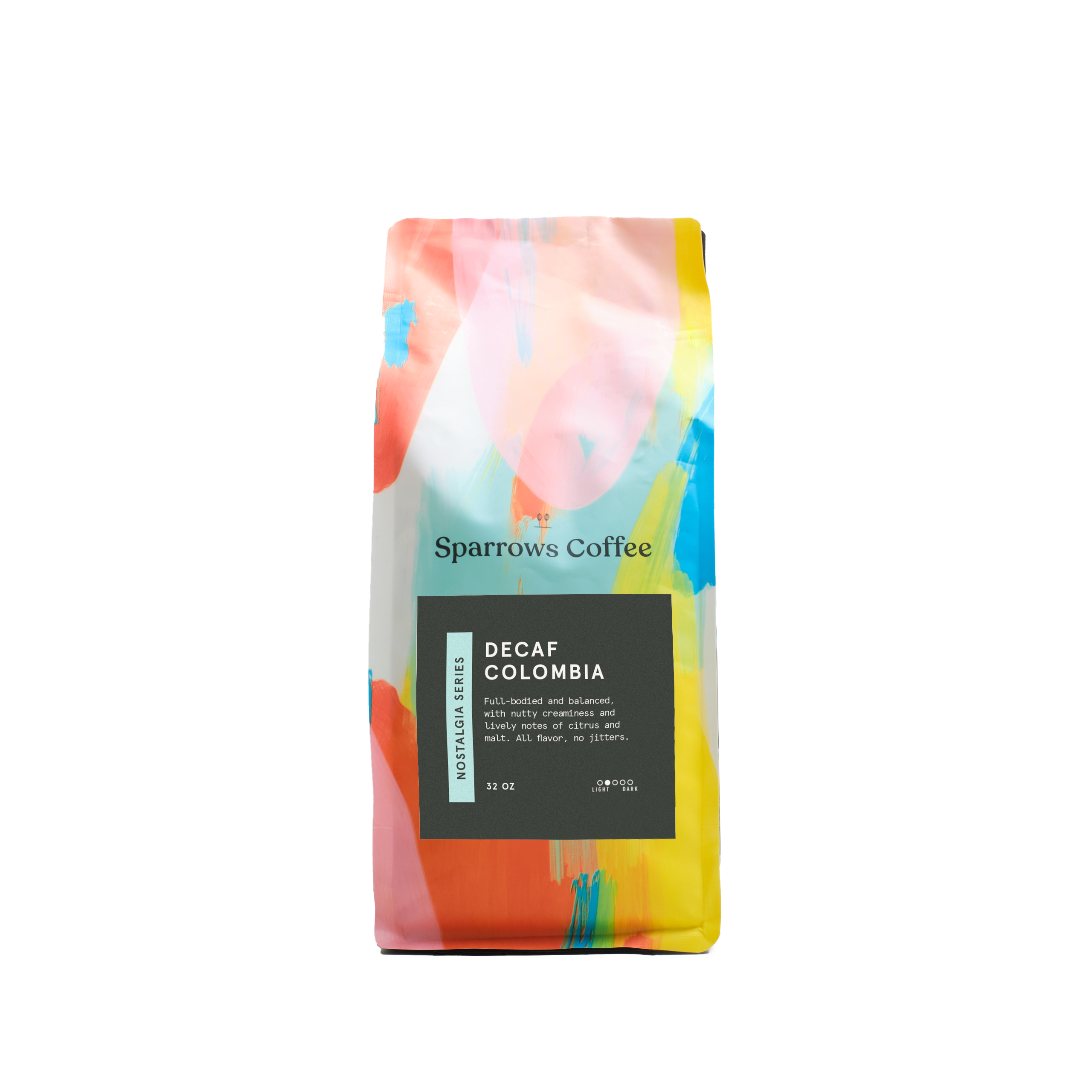 Organic Decaf Colombian Coffee Beans - Premium Arabica Medium Roast for Home Brewing & Office Use