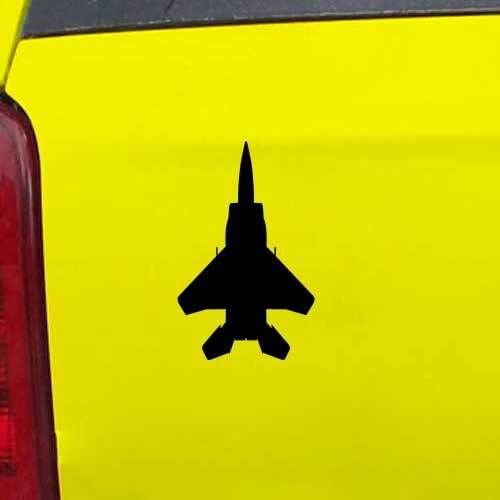F15 Jet Airplane Vinyl Decal Sticker - Die Cut for Windows, Cars, Trucks, Laptops, MacBooks & Smooth Surfaces - Perfect for Car Decoration, Laptop Customization & DIY Projects