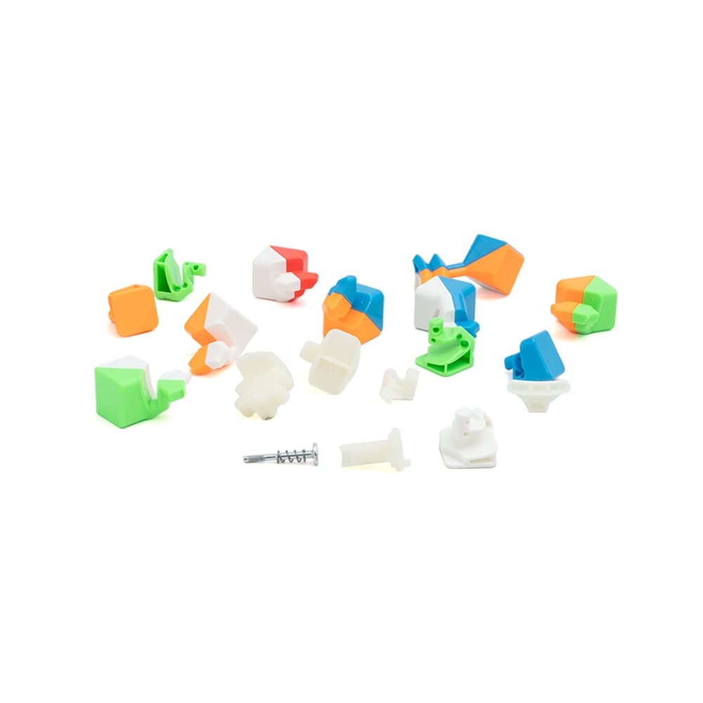 Cubelelo Twist 4x4 Speed Cube - Stickerless Magic Puzzle for Kids & Adults | Smooth Turning Stress Relief & Brain Teaser Game (Multicolor) | Perfect for Office Desk, Classroom & Travel Entertainment