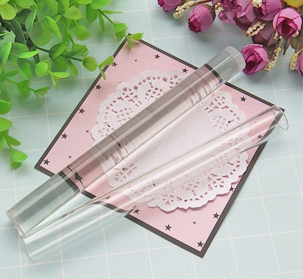 Honbay 2-Piece Acrylic Clay Roller Set - Solid & Hollow Rollers with Square & Rectangle Acrylic Boards for Polymer Clay Sculpting & Shaping - Perfect for DIY Crafts, Jewelry Making & Home Decor Projects