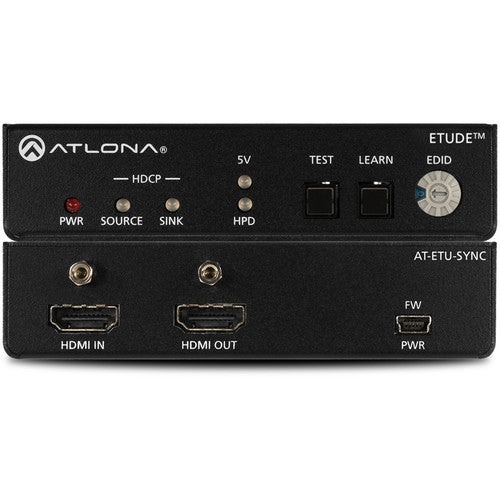 Atlona® AT-ETU-SYNC 4K HDR HDMI EDID Emulator - Sync & Manage HDMI Devices for Home Theater & Professional AV Systems