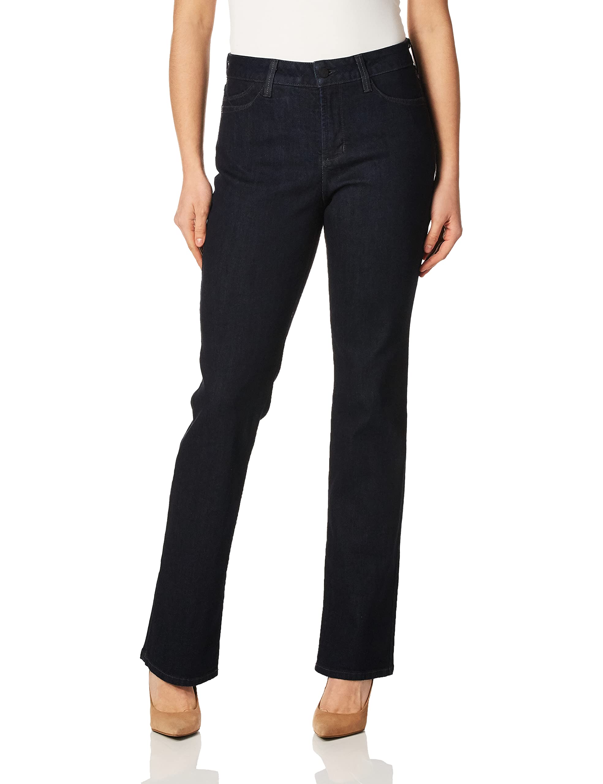 NYDJ Women's Barbara Boot-Cut Jeans - Comfortable Stretch Denim Pants for Work & Casual Wear | Flattering Fit for Everyday Style