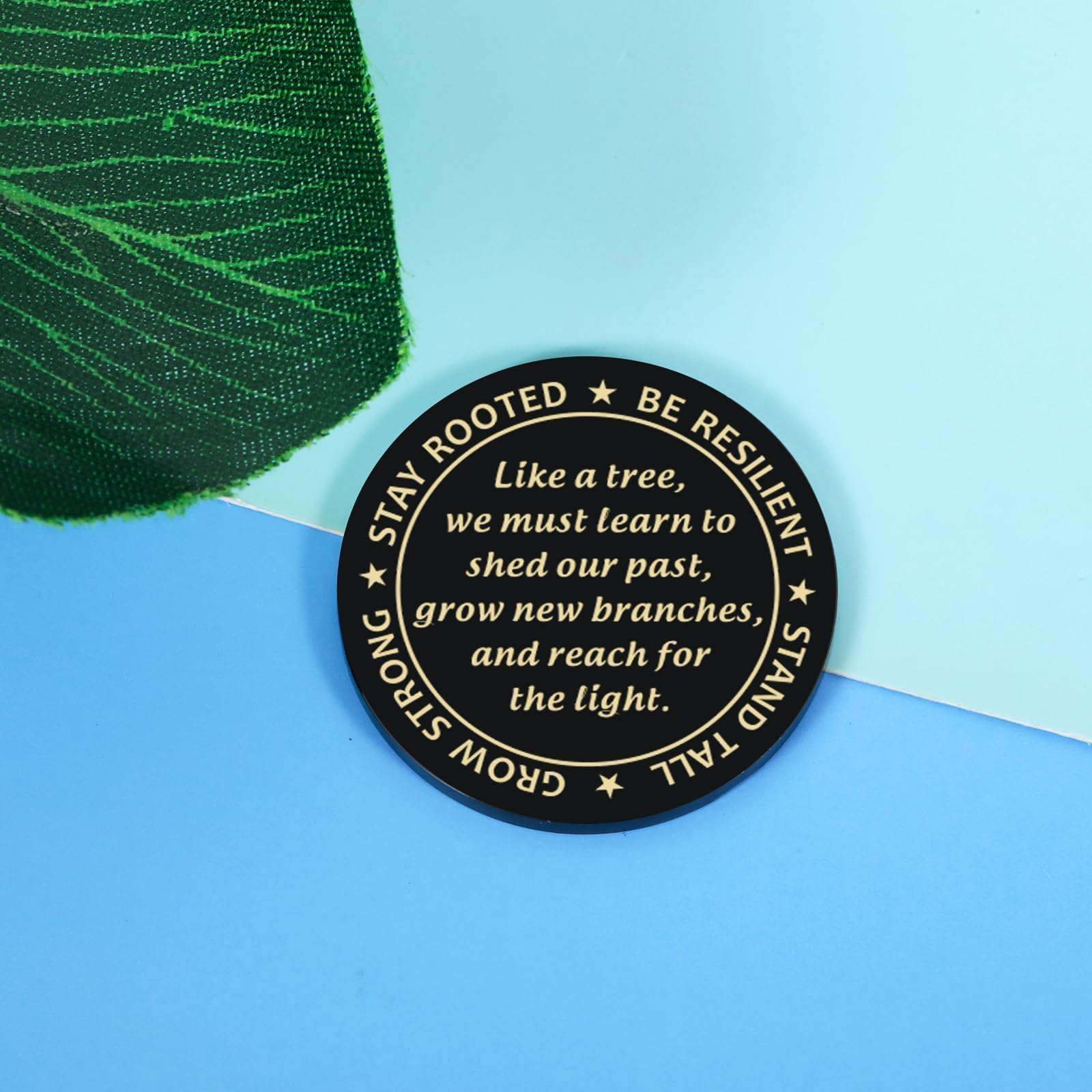 AA Sobriety Coin - Alcoholics Anonymous Recovery Token for Men & Women | Stress Relief, Mental Health Gift for Adults & Teens | Birthday, Get Well Soon, Easter Basket Stuffer | Motivational Sobriety Chip for Daily Encouragement & Milestone Celebrations