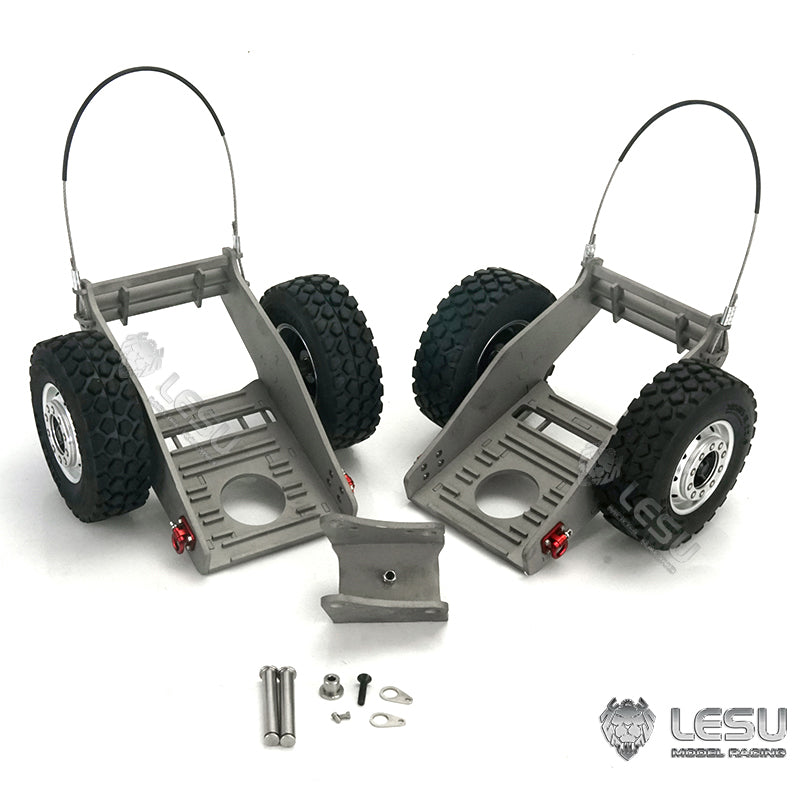 1/14 LESU PC360 Metal Excavator Truck Tracks Kit with Sprocket, ESC Motor & Metal Cabin - Heavy Duty Grab Grapple Bucket for RC Construction Vehicles - Perfect for RC Model Building, Construction Simulation & Collectors