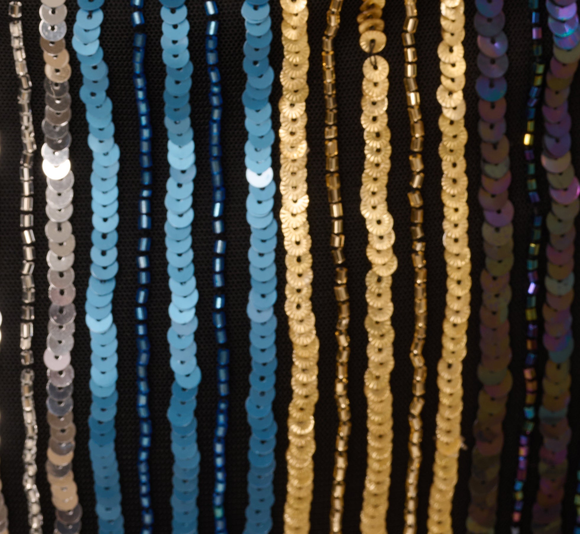 Elegant Plus Size Sequin Beaded Sheath Dress with Sheer Long Sleeves - Black Blue Multi Color for Women | Perfect for Evening Parties, Prom, Cocktail Events & Special Occasions