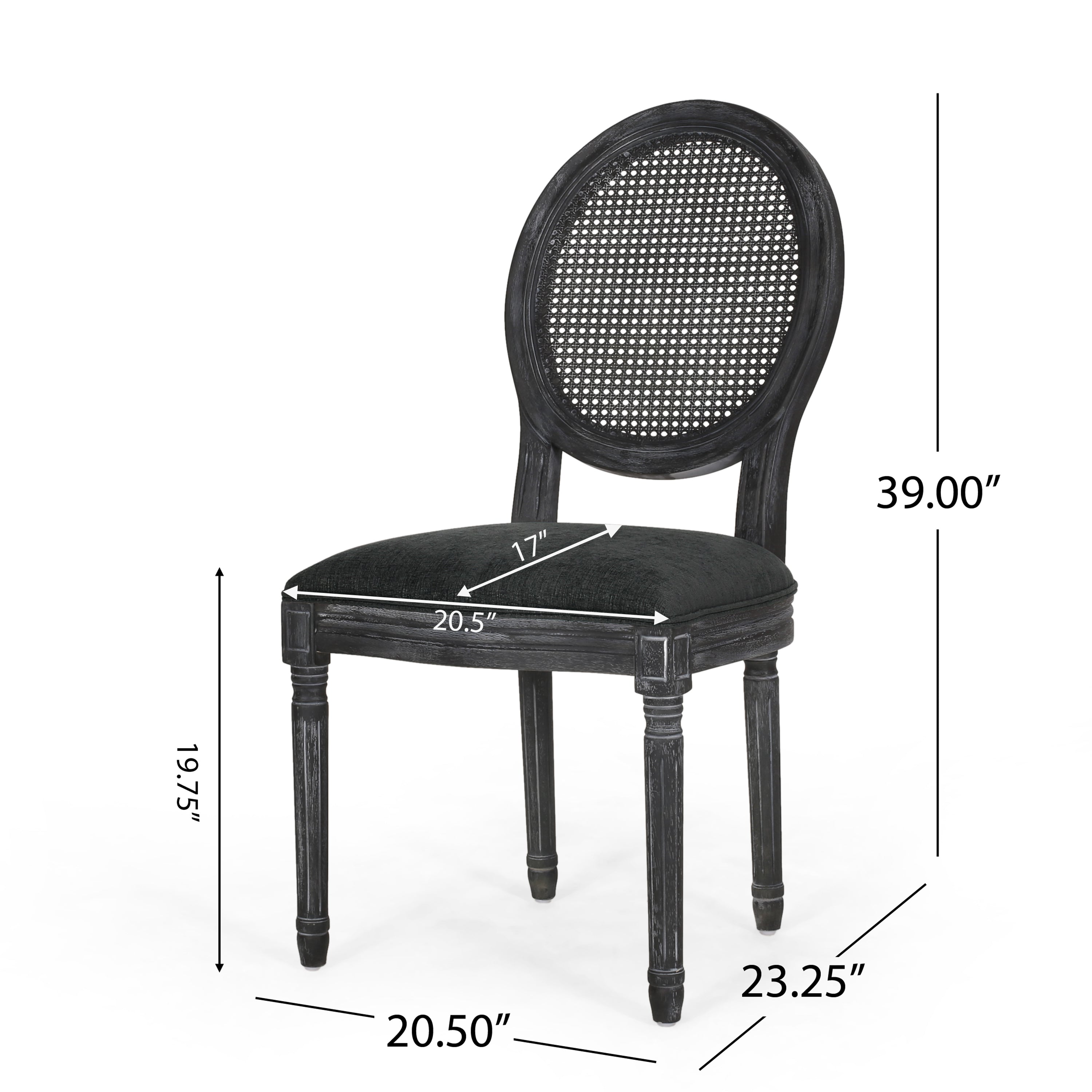 Modern Dining Chairs Set of 2 - Comfortable & Stylish MP2 Kitchen Chairs for Dining Room, Breakfast Nook, or Kitchen Island