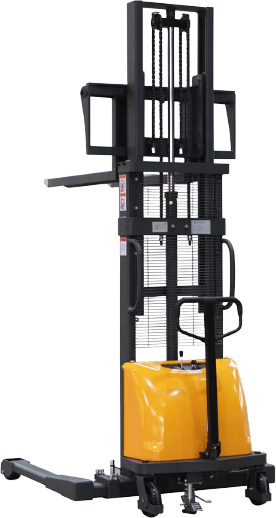 Apollolift A 3012 118 Electric Straddle Stacker - 3300 lbs Capacity, 118