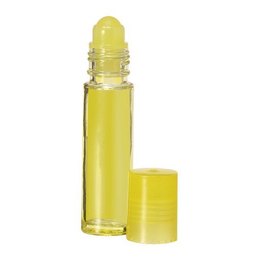 10ml Glass Roll-On Bottles for Essential Oils, Aromatherapy, Perfume & Cologne - Plastic Roller (Yellow/Clear) with Pipettes - 288 Pack - Perfect for DIY Blends, Travel & Gift Sets