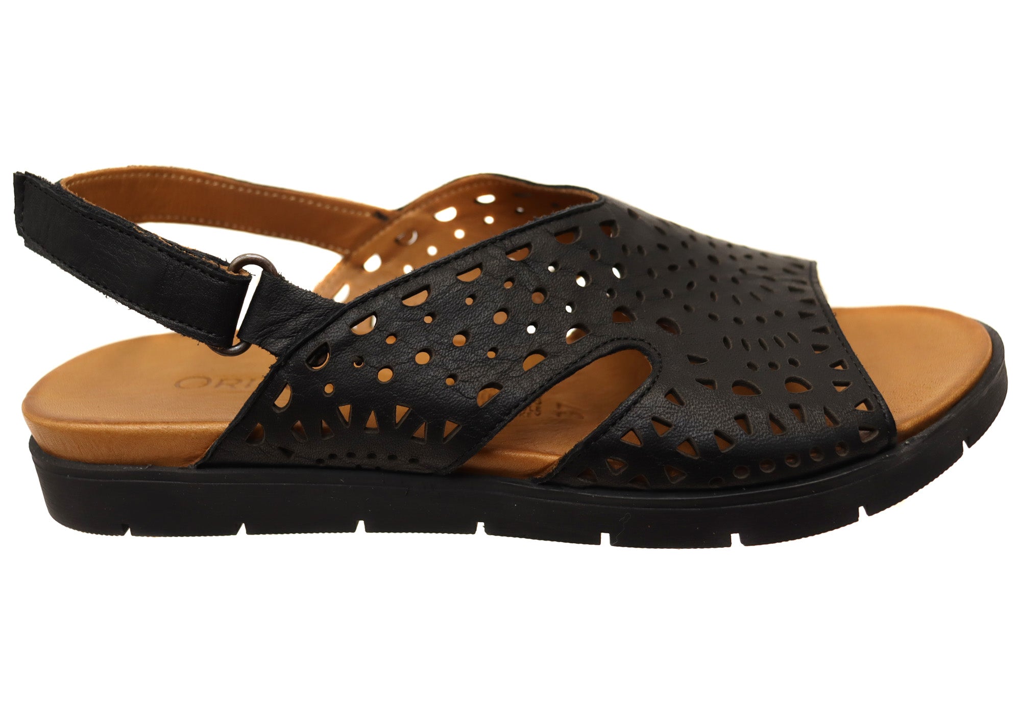 Orizonte Arkia Women's Comfortable European Leather Sandals - Stylish & Supportive for Walking, Travel & Summer Outfits