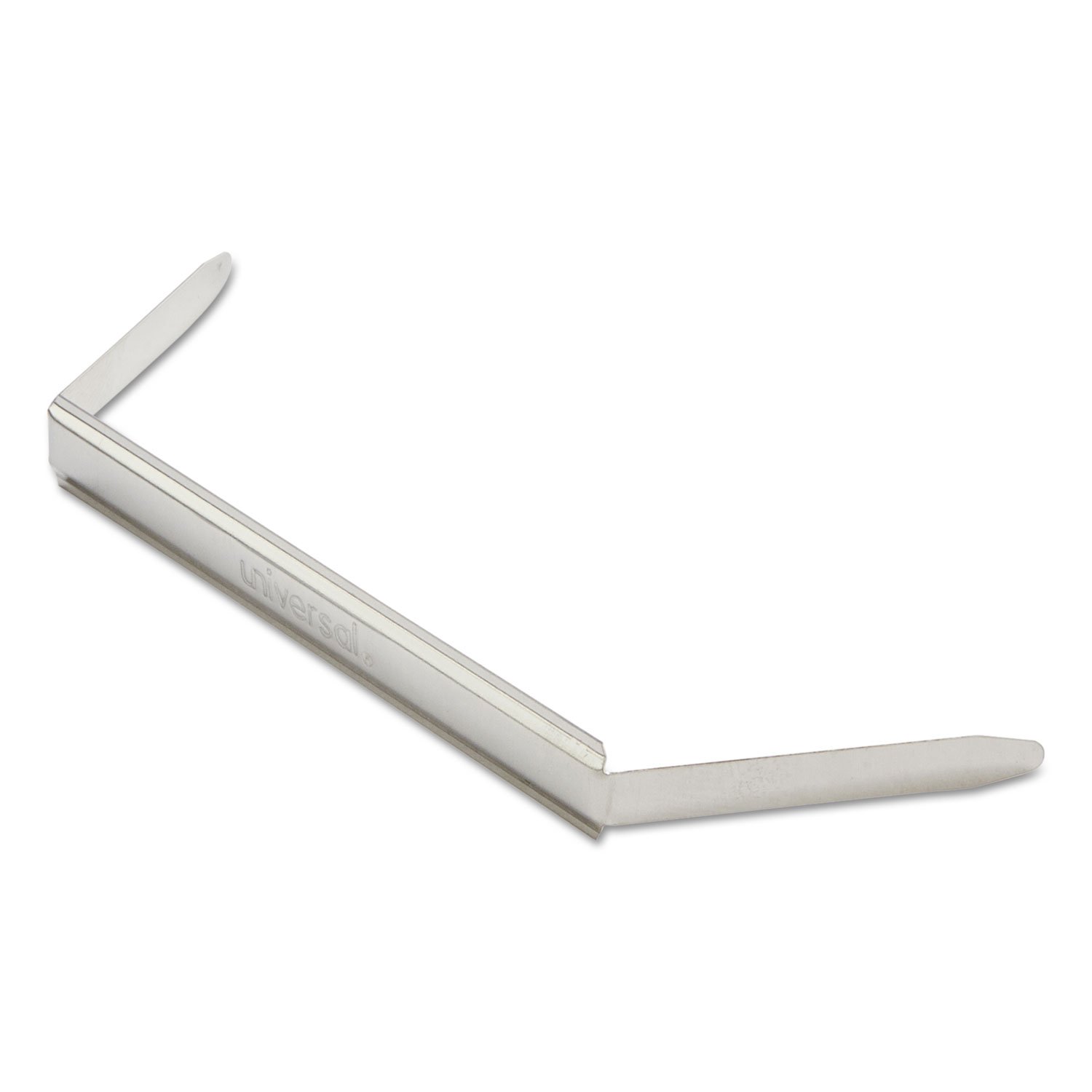 UNV81011 Prong Base for Paper File Fasteners - Heavy Duty Metal Fastener Base for File Folders, Binders & Document Organization - Perfect for Office, School & Home Filing Systems