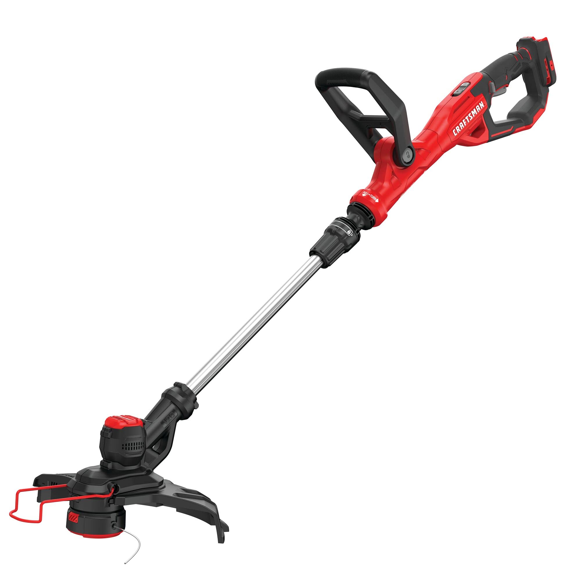 CRAFTSMAN V20 Cordless String Trimmer Edger - 13 Inch Weed Wacker with Automatic Feed, Bare Tool (CMCST900B) | Perfect for Lawn Care, Yard Maintenance & Landscaping