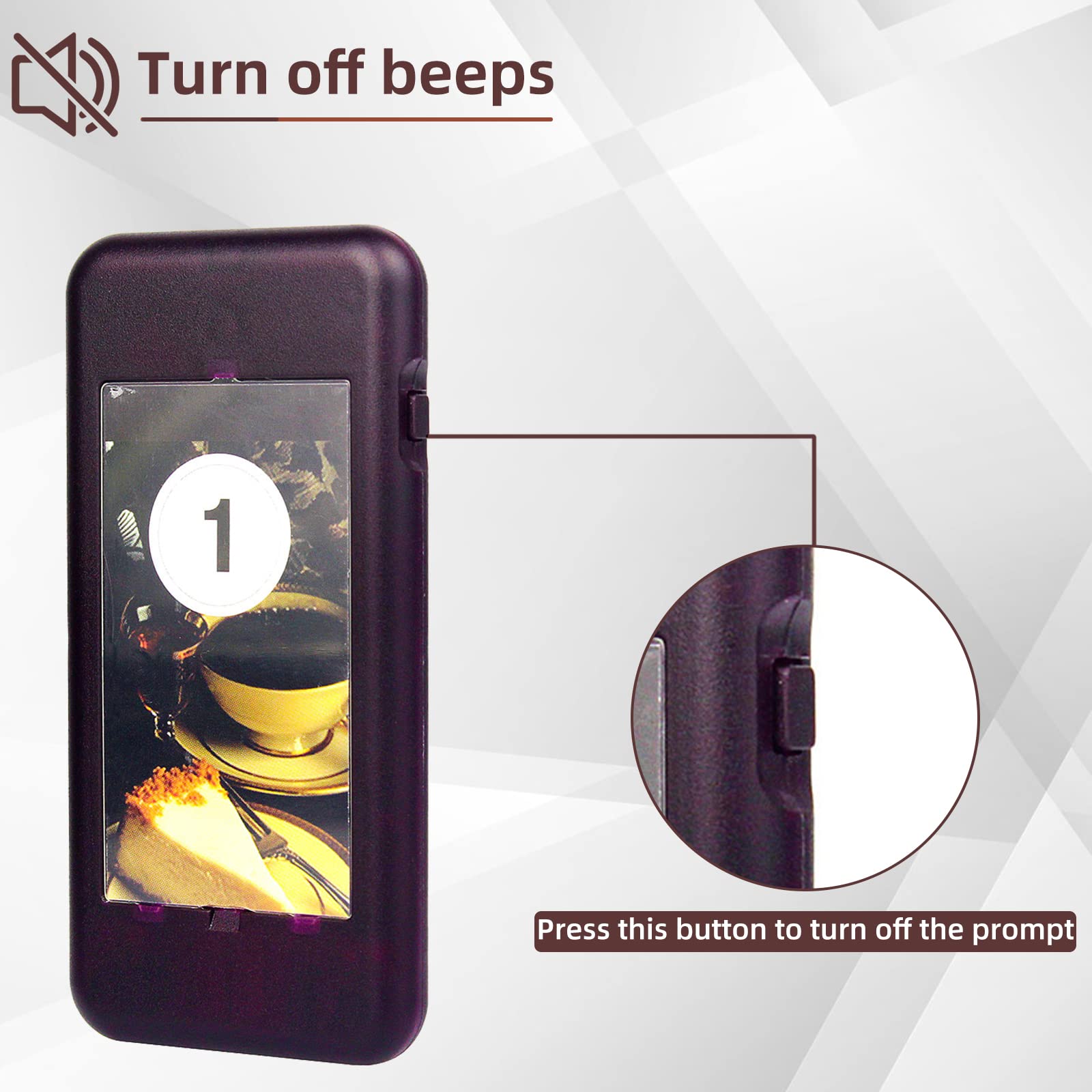 Retekess T111 Restaurant Pager System - 22 Wireless Buzzers with Vibration, Flashing & Sound Alerts for Food Trucks, Restaurants, Cafes, Churches | Durable Call Notification Devices for Efficient Customer Service in Fast-Paced Dining Environments
