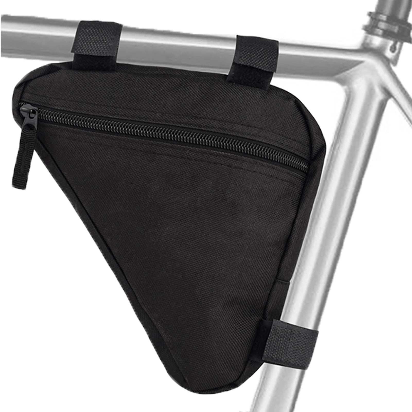 **COTOUXKER Small Black Bike Frame Bag - Lightweight Waterproof Cycling Storage for Road & Mountain Bikes - Perfect for Commuting, Trail Riding & Adventure Travel**