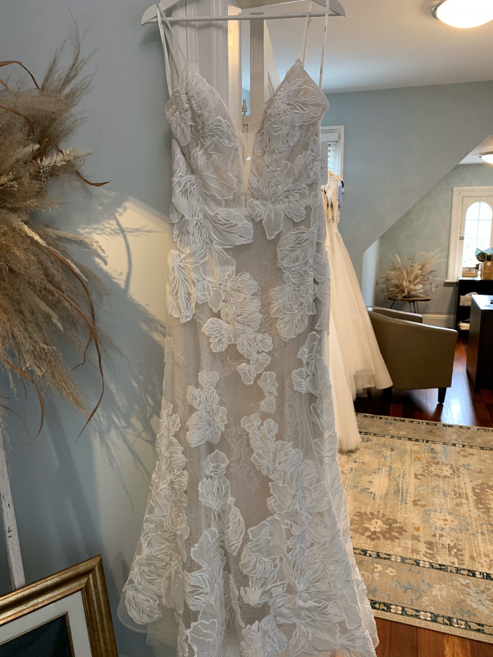 Wtoo Valenta Wedding Gown - Elegant Lace Bridal Dress for Bride - Perfect for Beach, Church & Formal Weddings
