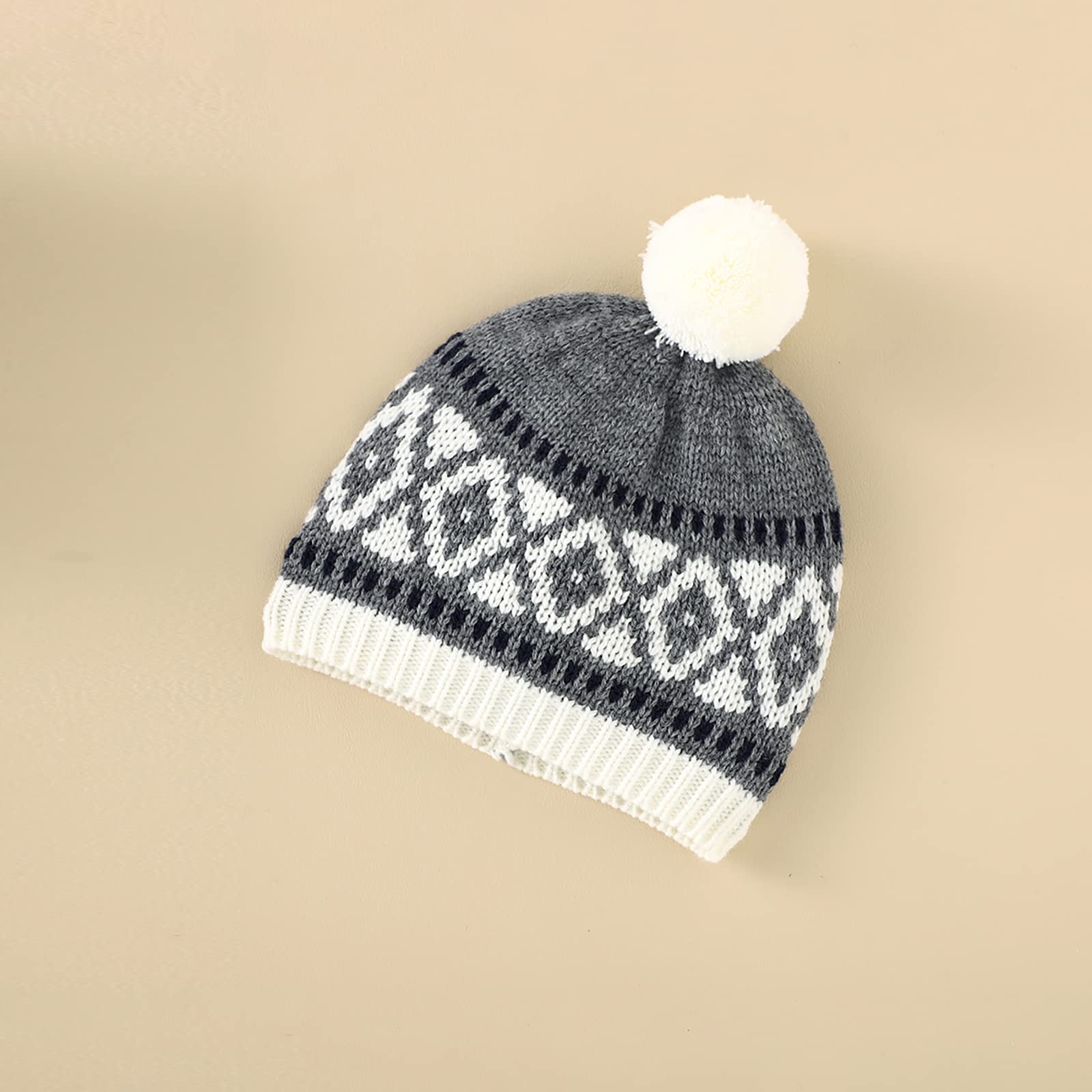 HEZIOWYUN Newborn Baby Boys & Girls Christmas Knit Sweater Romper & Hat Set - Cozy 2-Piece Winter Outfit for Holiday Photos, Family Gatherings & Festive Celebrations