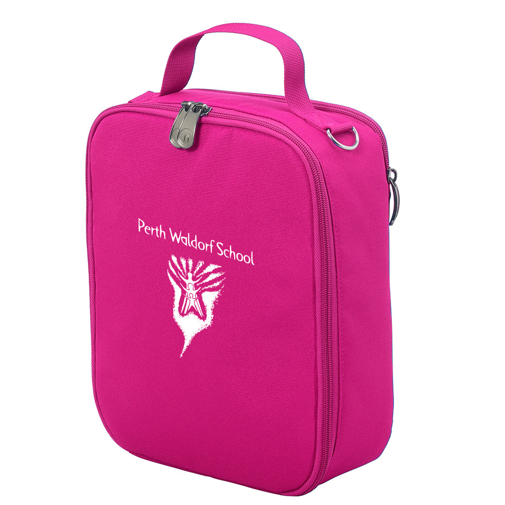 Perth Waldorf Primary Large Insulated Lunch Bags for Kids - Reusable Eco-Friendly School Lunch Box Carrier for Boys & Girls - Perfect for School, Picnics, and Outdoor Activities