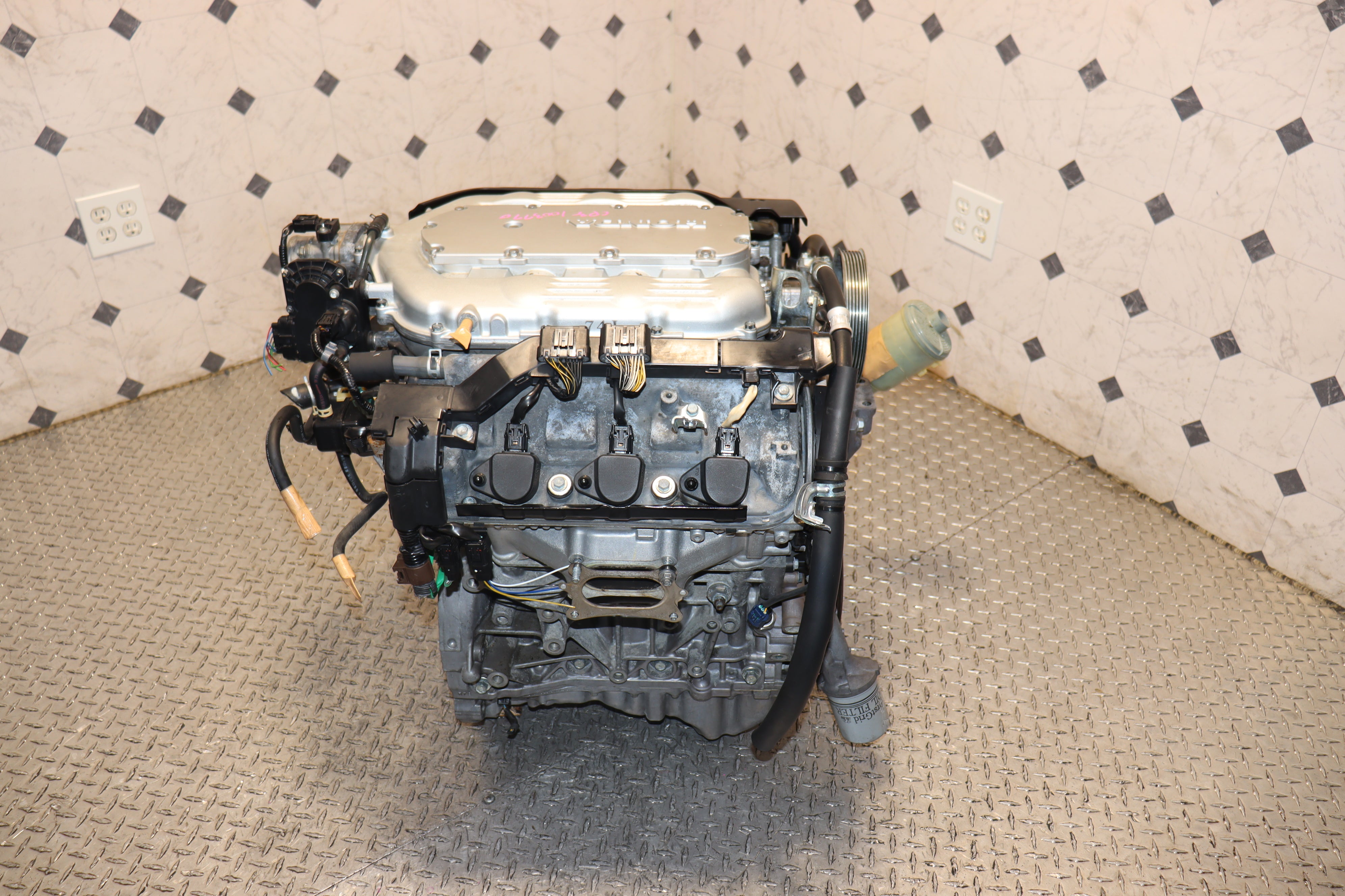 JDM J35A 3.5L VCM i-VTEC Engine for 2008-2012 Honda Accord, 2008-2012 Odyssey & 2009-2014 Pilot - High Performance Replacement Motor for Smooth Driving & Long Commutes