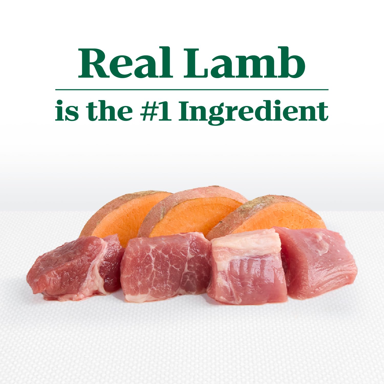 NUTRO Limited Ingredient Diet Lamb & Sweet Potato Recipe Adult Dry Dog Food - Grain Free, Natural Ingredients for Sensitive Stomachs - 22lb Bag for Large & Medium Breed Dogs - Perfect for Daily Meals & Digestive Health Support