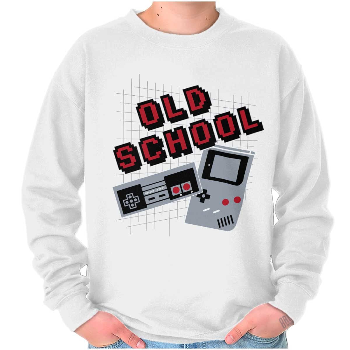 Retro Video Game Sweatshirt for Men & Women - Old School Gamer Hoodie - Perfect for Gaming, Casual Wear & Gifts