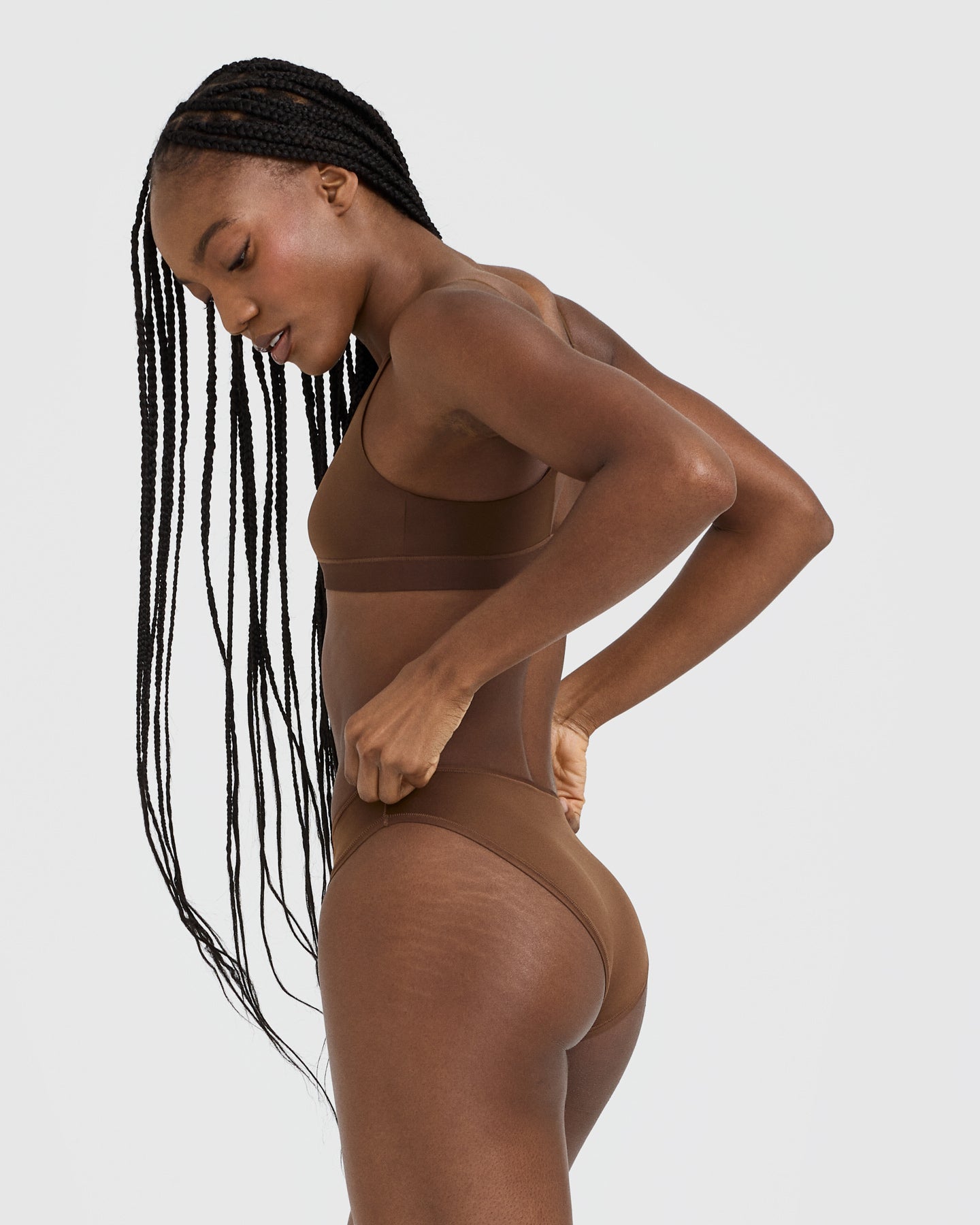 Silhouette Bralette - Nude Seamless Wireless Bra for Women | Comfortable Everyday Wear, Yoga, Lounge & Sleep