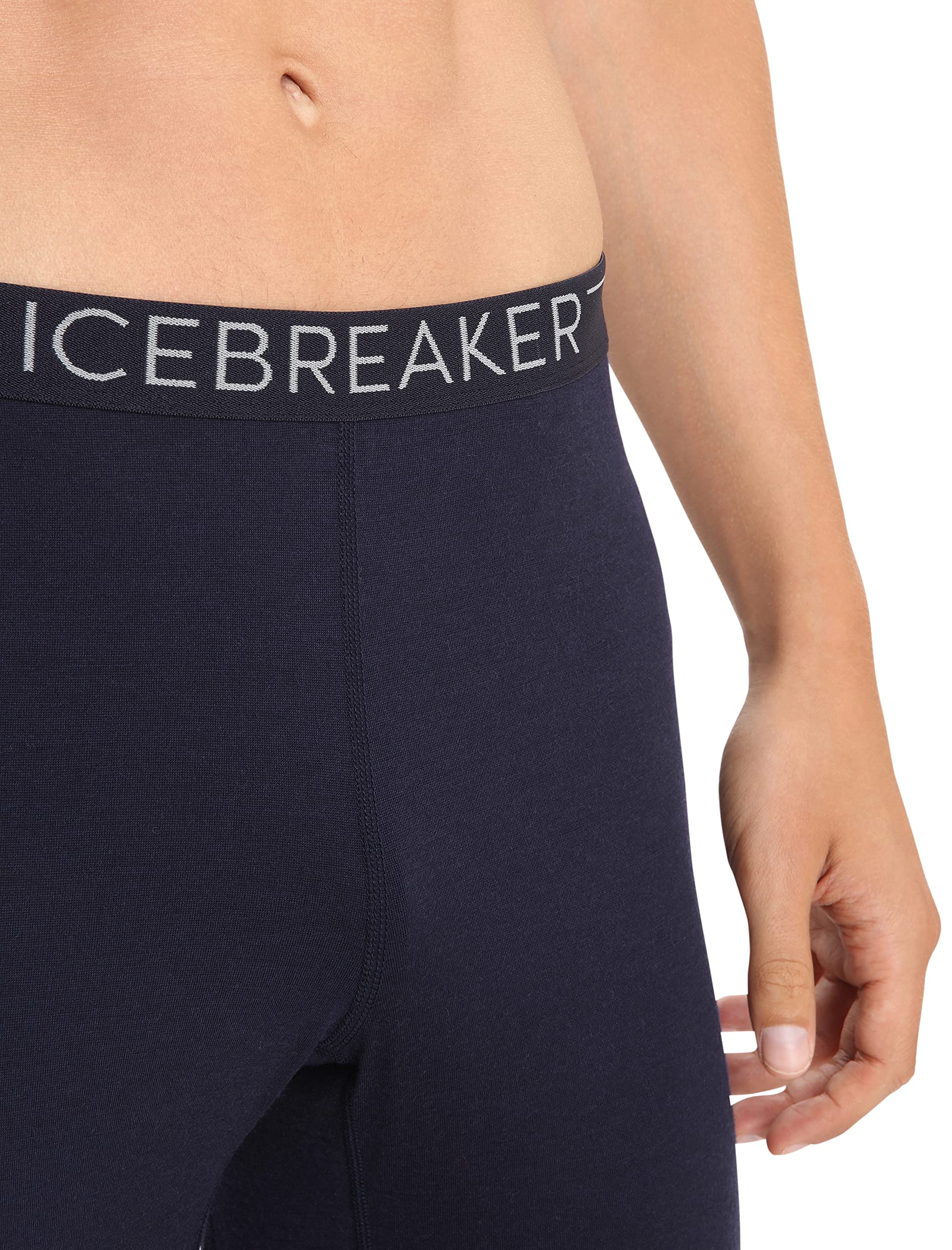 Icebreaker Merino Men's 200 Sonebula Base Layer Leggings - Warm Thermal Underwear for Hiking, Skiing & Winter Outdoor Activities