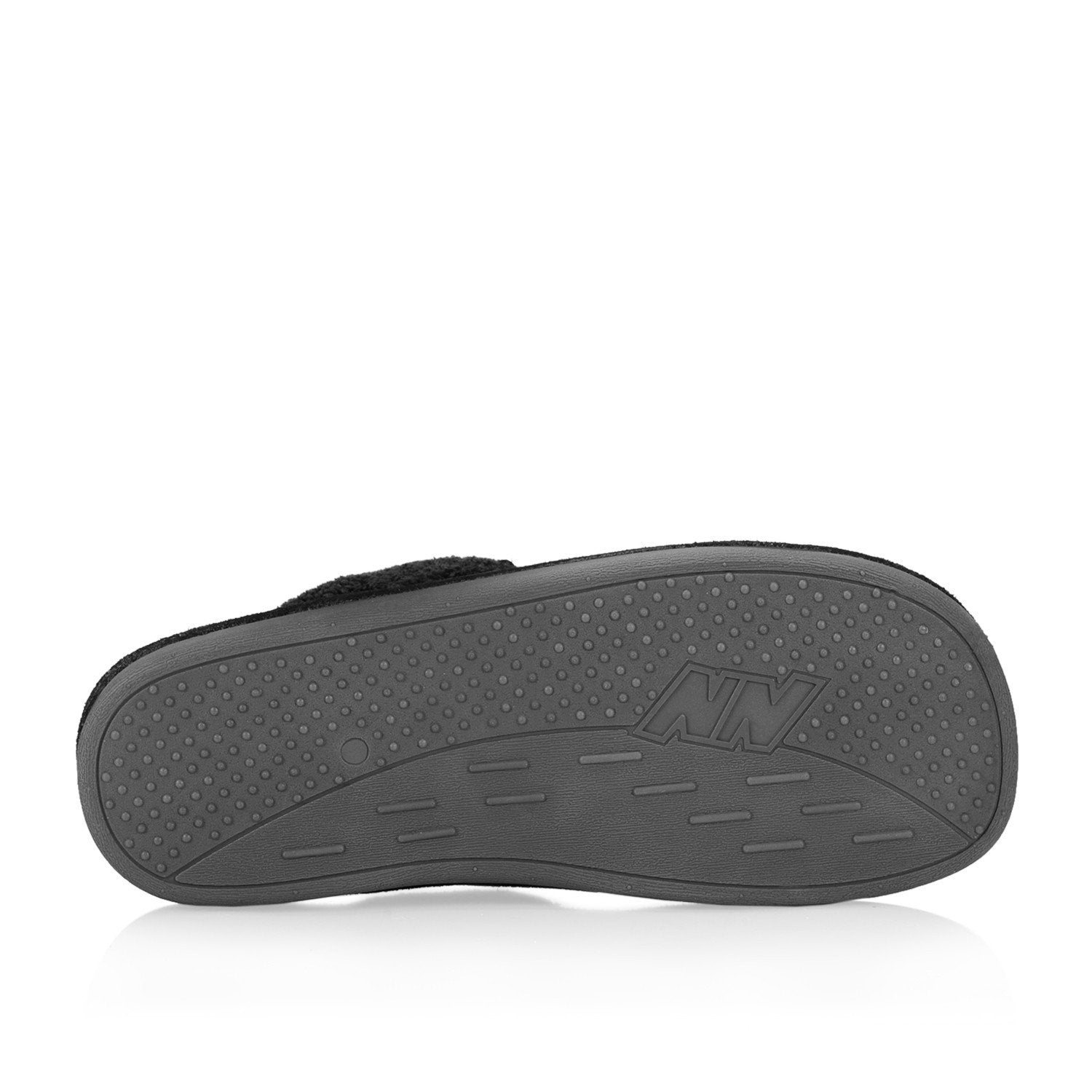 Men's Comfortable Black House Slippers - Soft Indoor/Outdoor Slides for Relaxation at Home, Lounging & Quick Errands