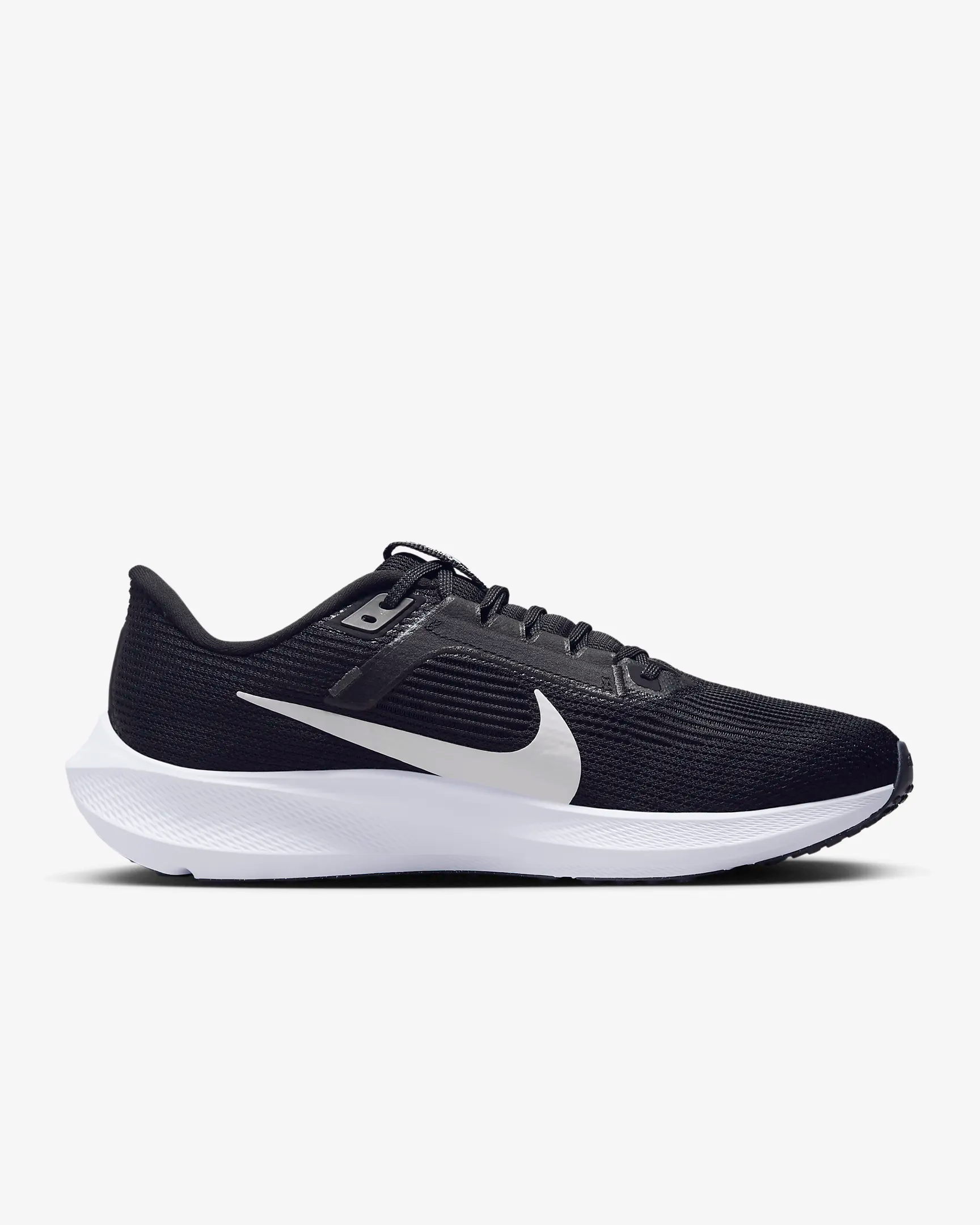 Nike Men's Pegasus 40 Running Shoes - Black/Iron Grey/White - Lightweight Cushioned Sneakers for Jogging, Gym & Everyday Wear