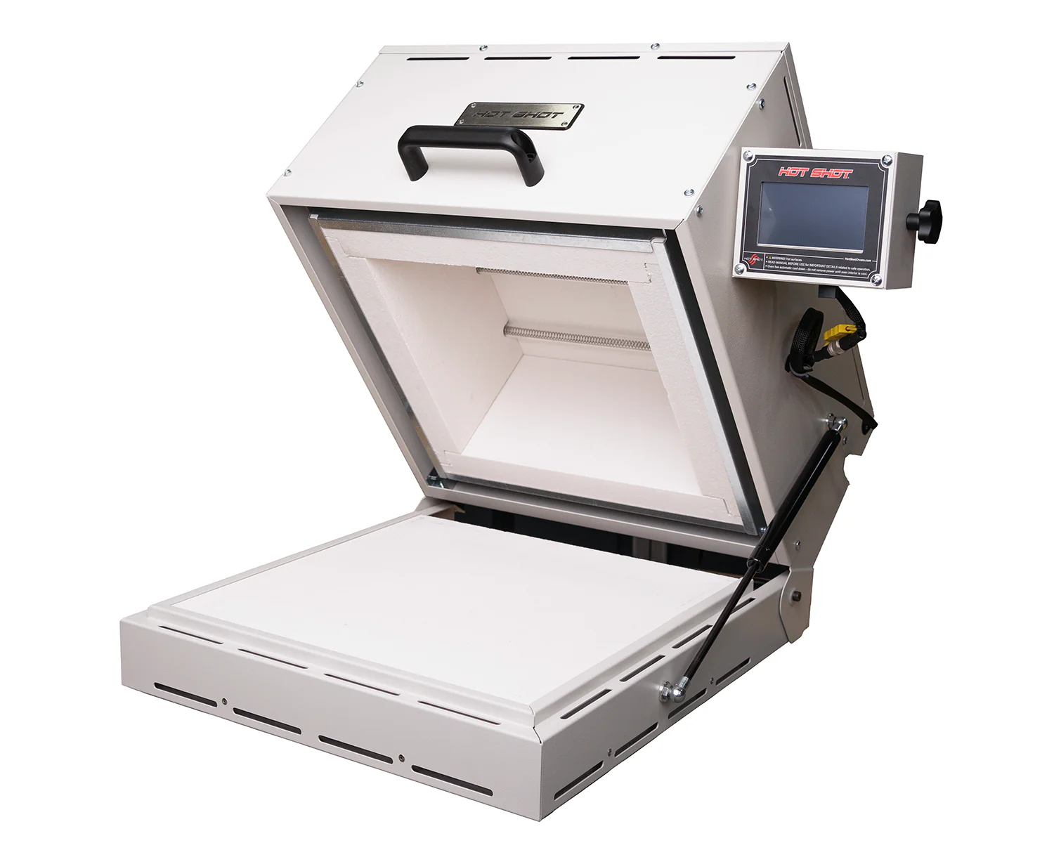 Hot Shot Clam Shell Glass Kiln HS 12G - Professional Glass Fusing Kiln for Jewelry, Art & DIY Projects - Perfect for Small Glass Melting, Slumping & Firing