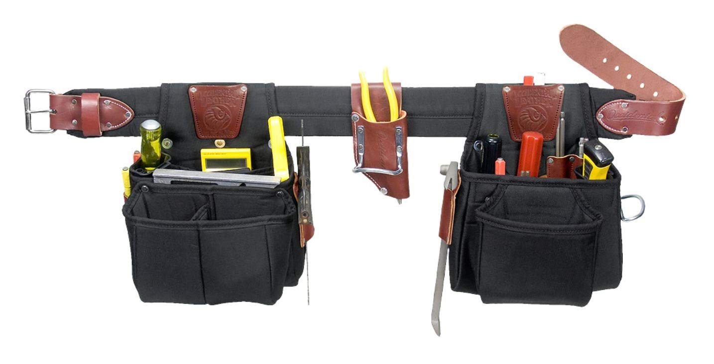 Occidental Leather 9525 M The Finisher Tool Belt Set - Medium | Durable Construction Tool Belt for Carpenters & Contractors | Perfect for Woodworking, Framing & General Construction Projects