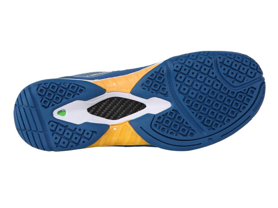 Victor S82 BE Unisex Badminton Shoes - Lightweight & Breathable Court Sneakers for Men & Women (Medieval Blue) | Perfect for Indoor Badminton, Tennis & Squash Games