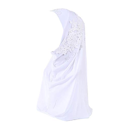 White (Rhinestone Floral)