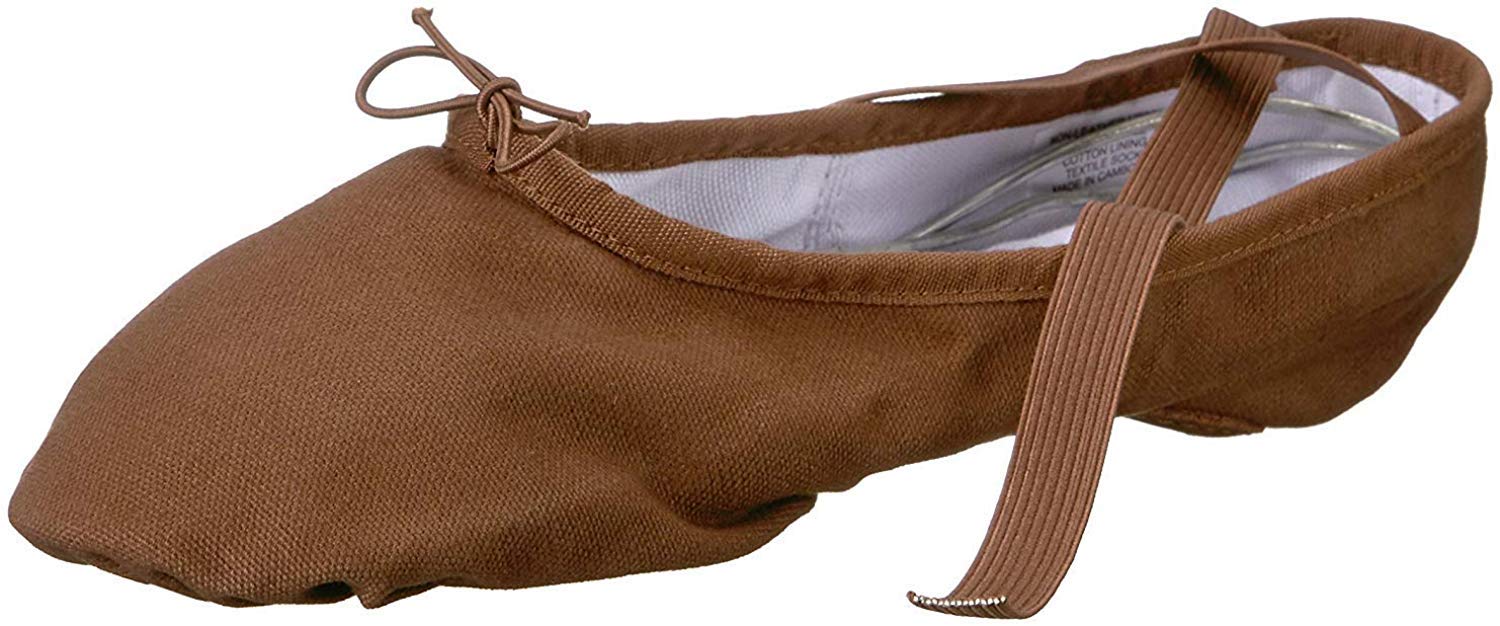Bloch Dance Men's Pump Split Sole Canvas Ballet Slippers - Lightweight Ballet Shoes for Men & Women - Perfect for Ballet Class, Practice, Performances & Dance Recitals