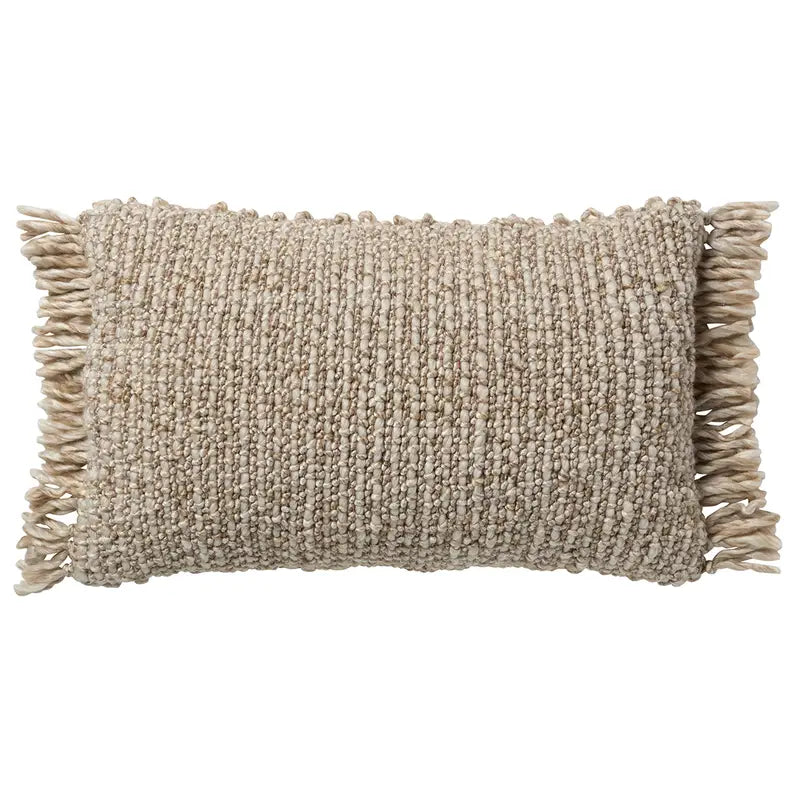 Jaipur Living Angora Mellah Lumbar Pillow - Soft Decorative Throw Pillow for Sofa, Bed, Couch - Perfect for Living Room, Bedroom & Home Decor