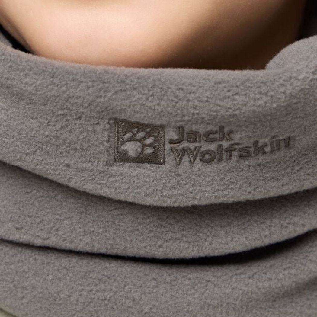 Jack Wolfskin Real Stuff Loop Kids Snood - Warm Fleece Neck Warmer for Boys & Girls - Perfect for Winter Sports, Hiking & Outdoor Adventures